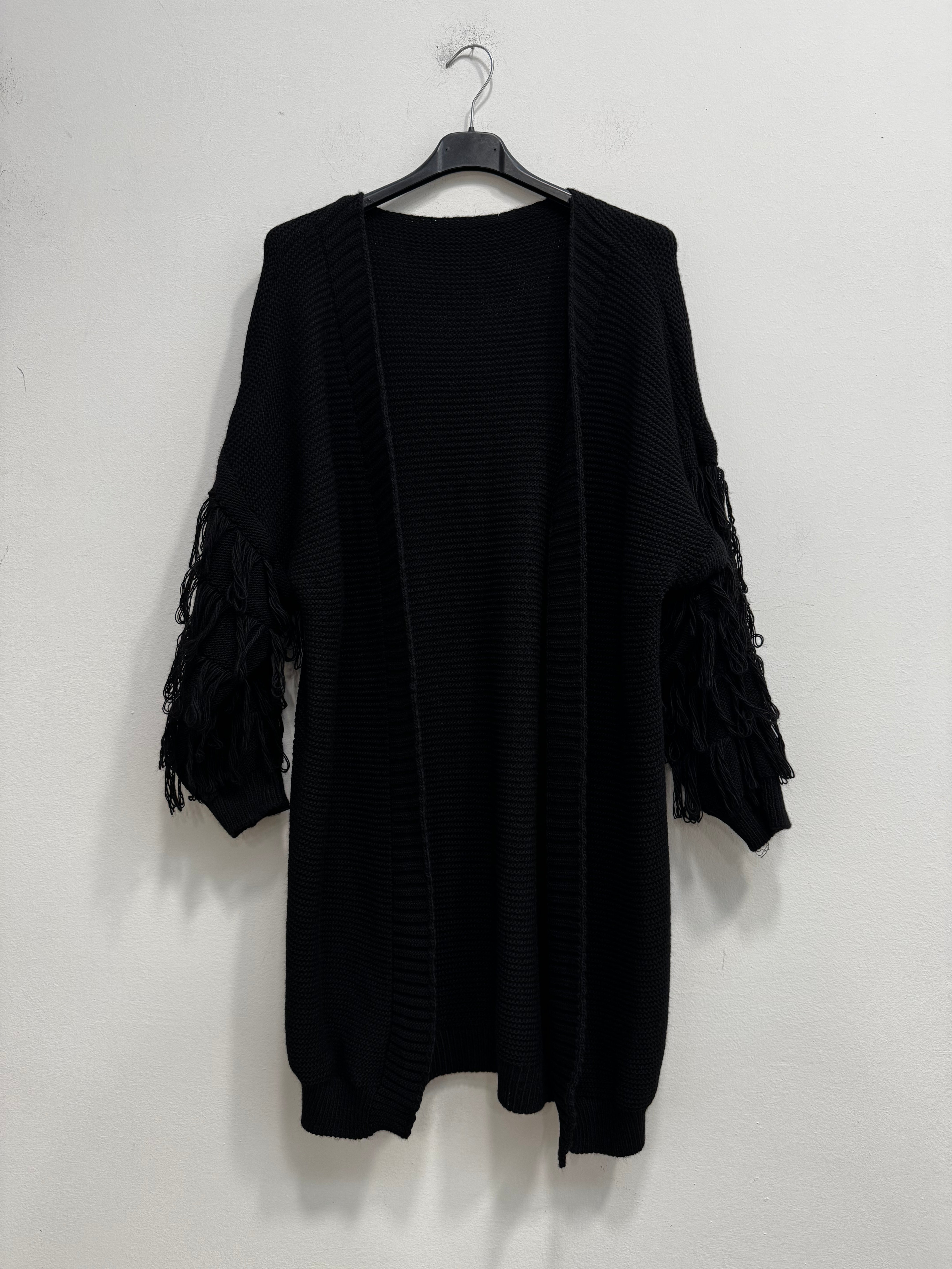 Cardigan frange