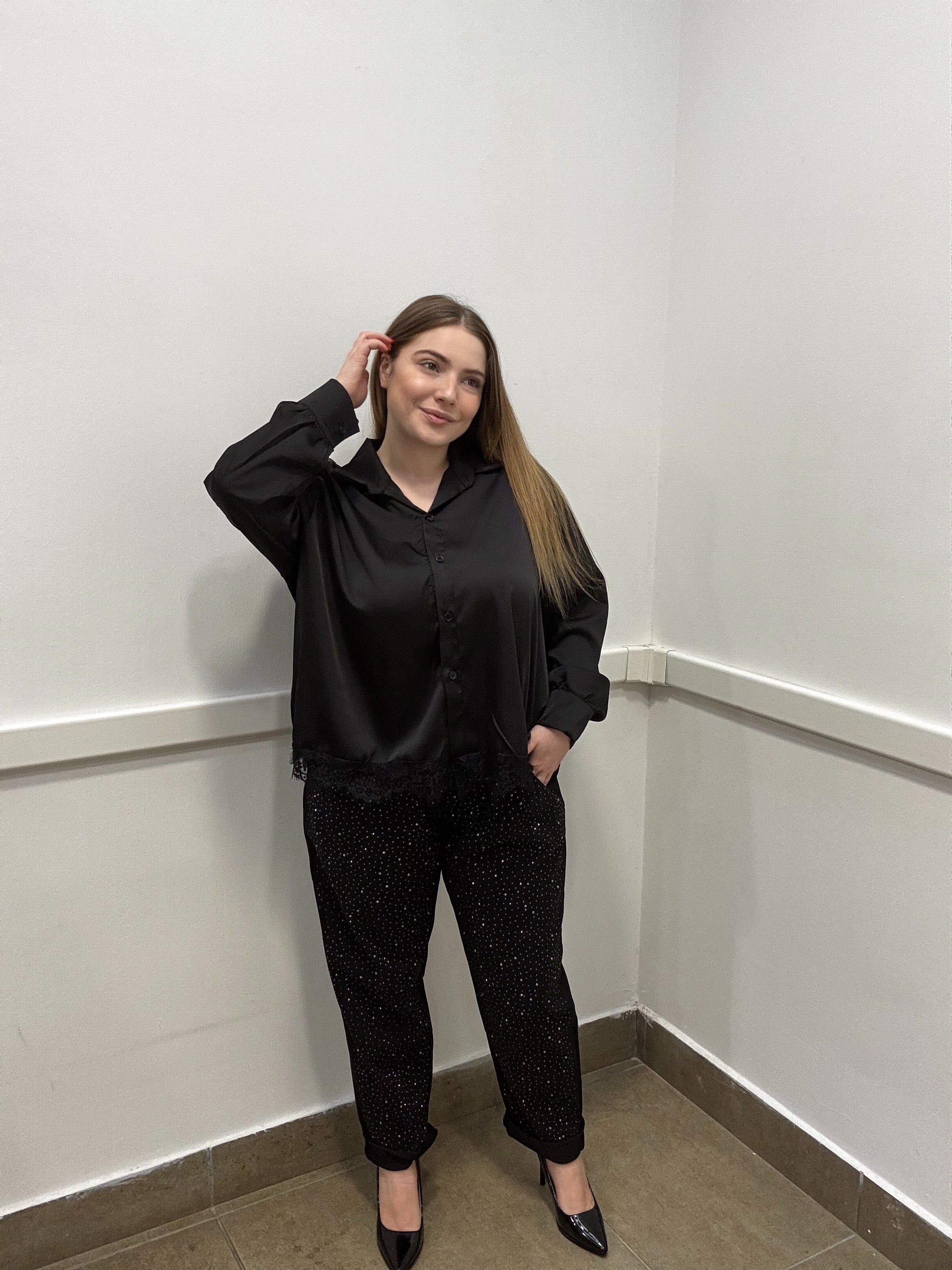 Jeansetto strass supercurvy