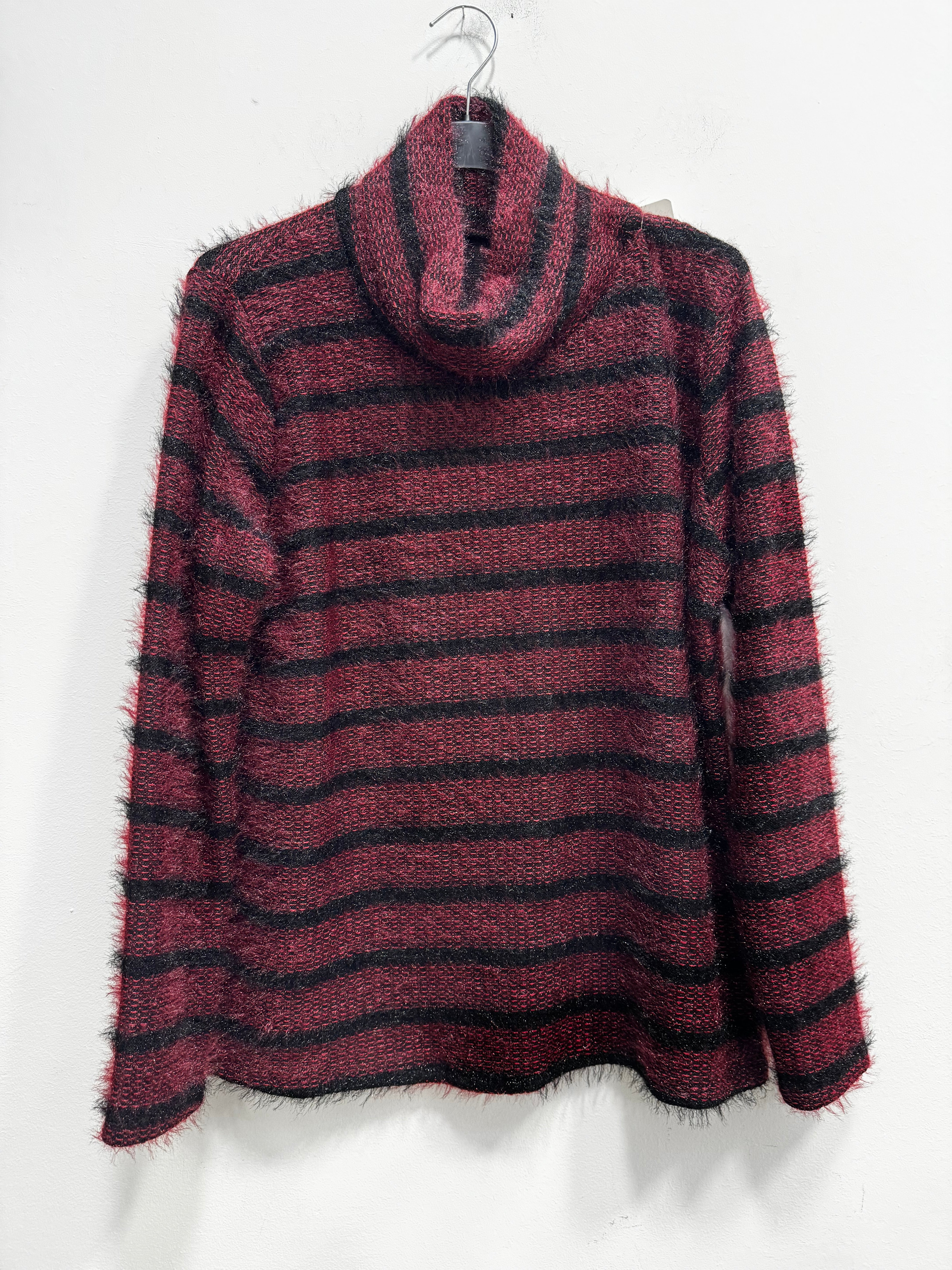 Dolcevita peluche righe