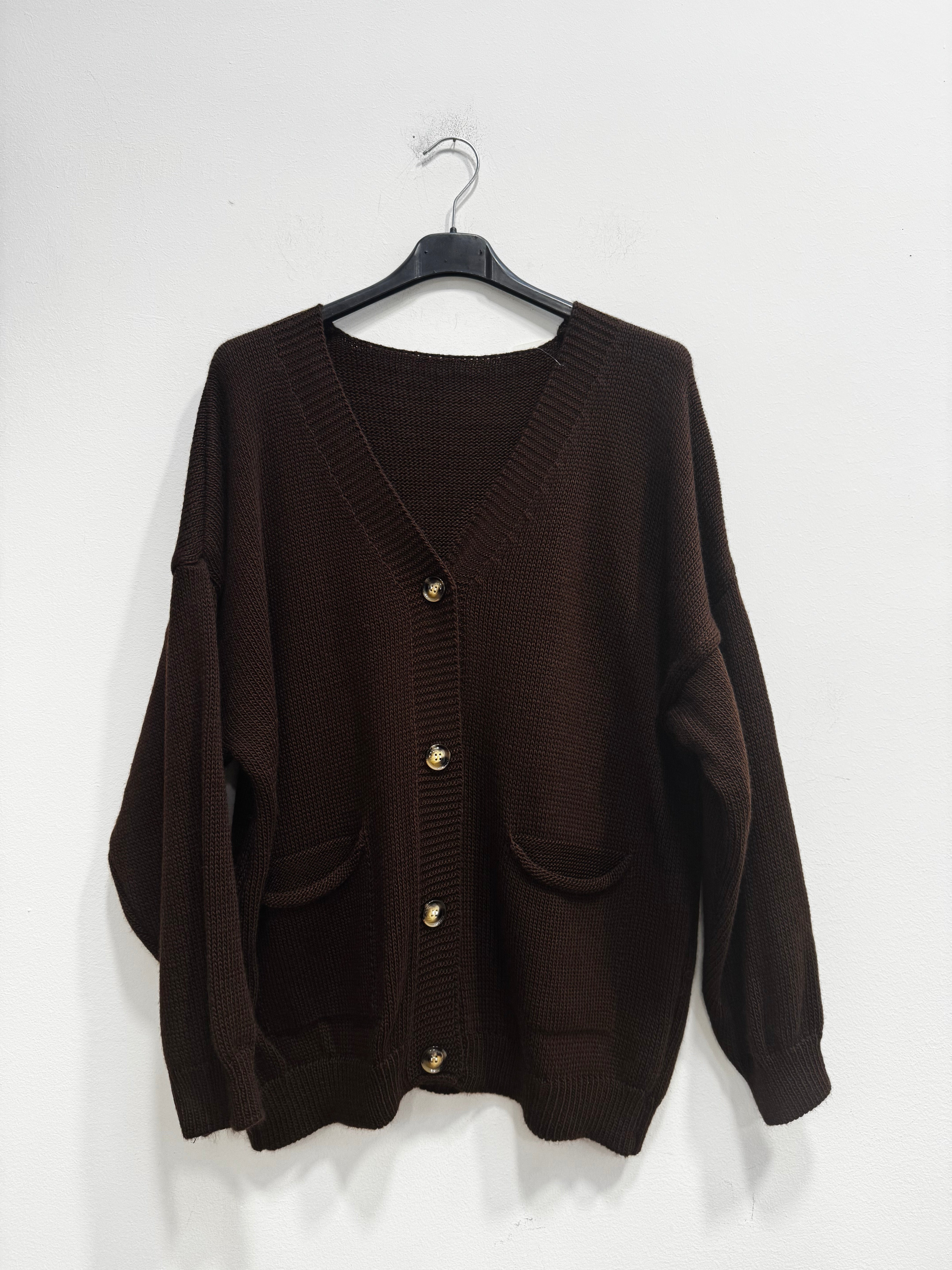 Cardigan tasche
