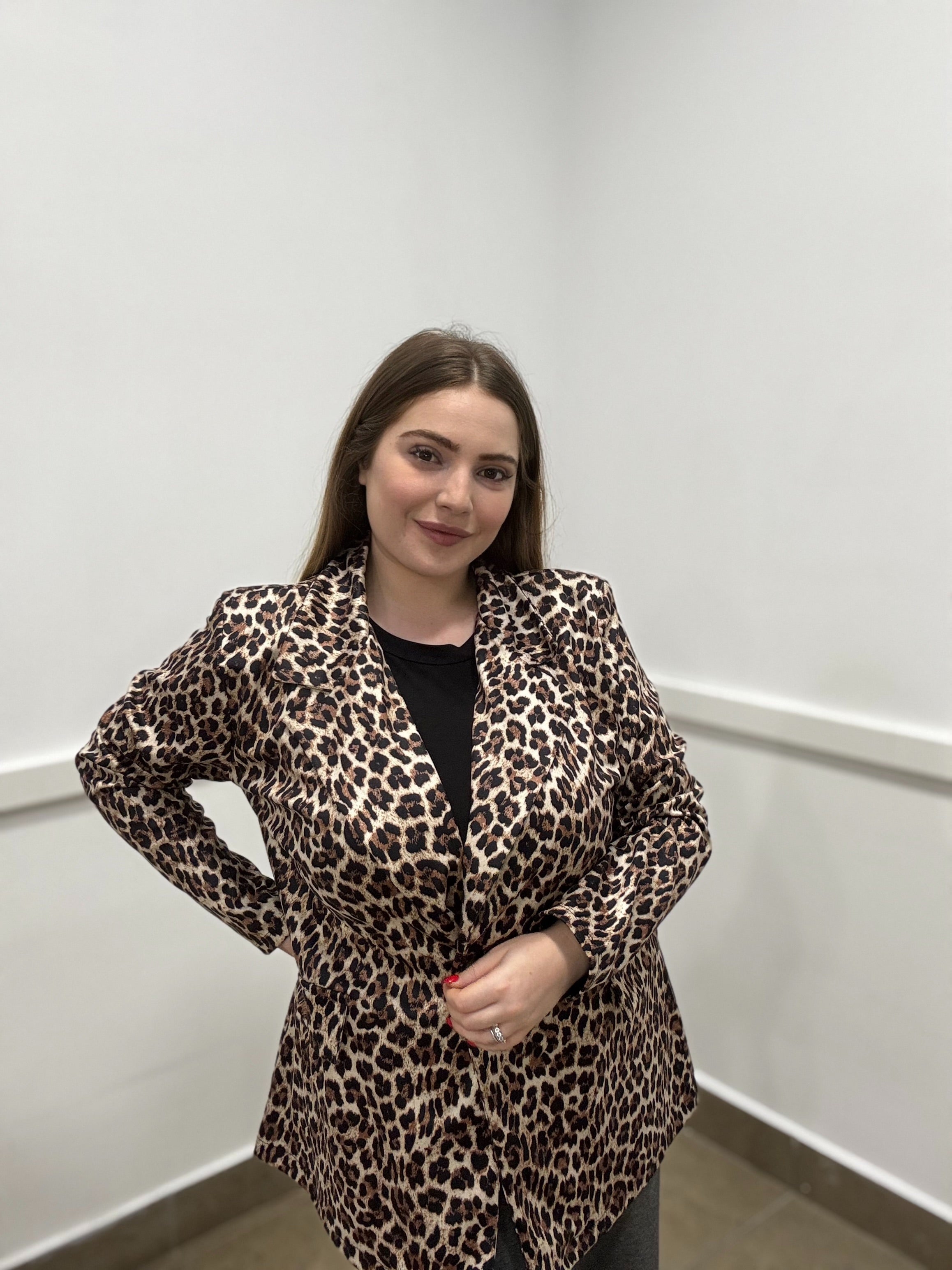 Giacca animalier