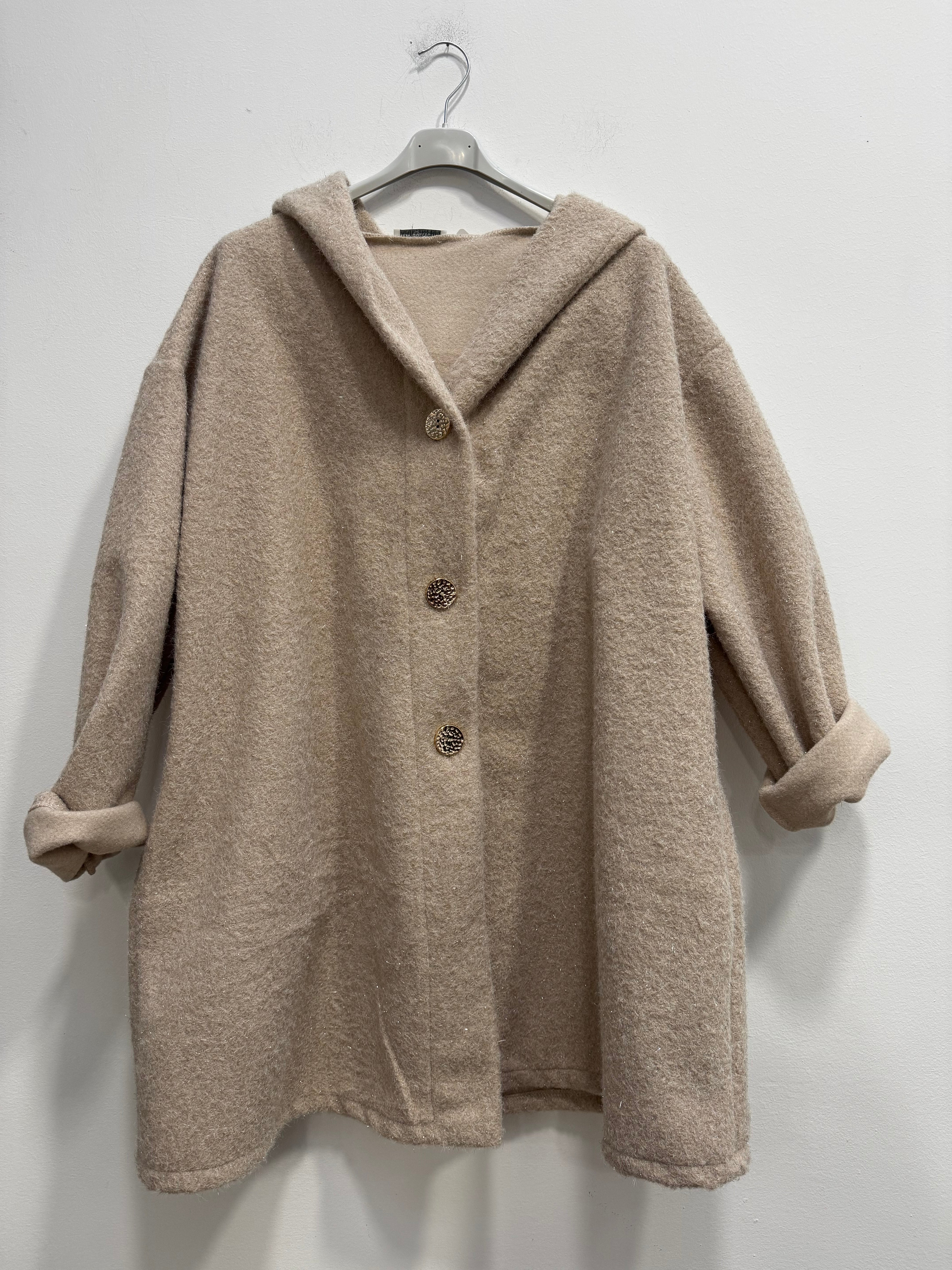 Cappotto lurex