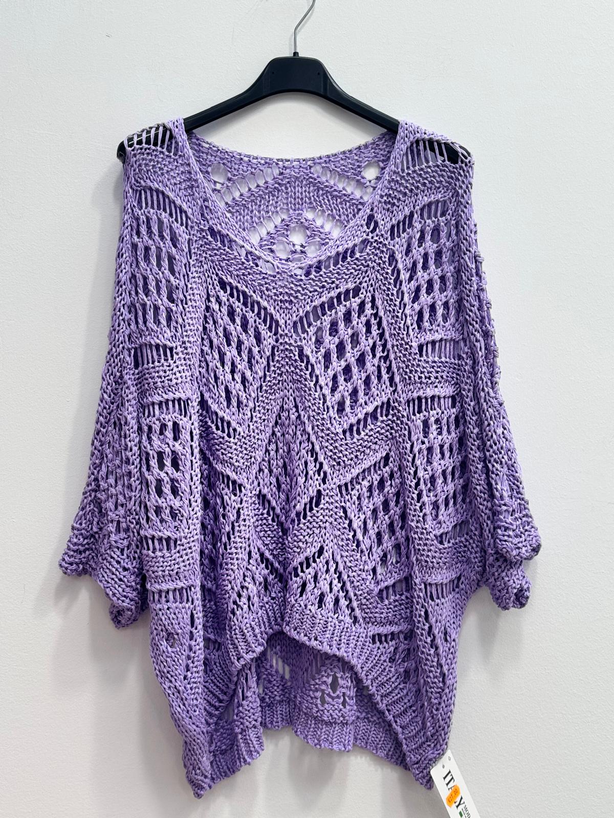Blusa traforata