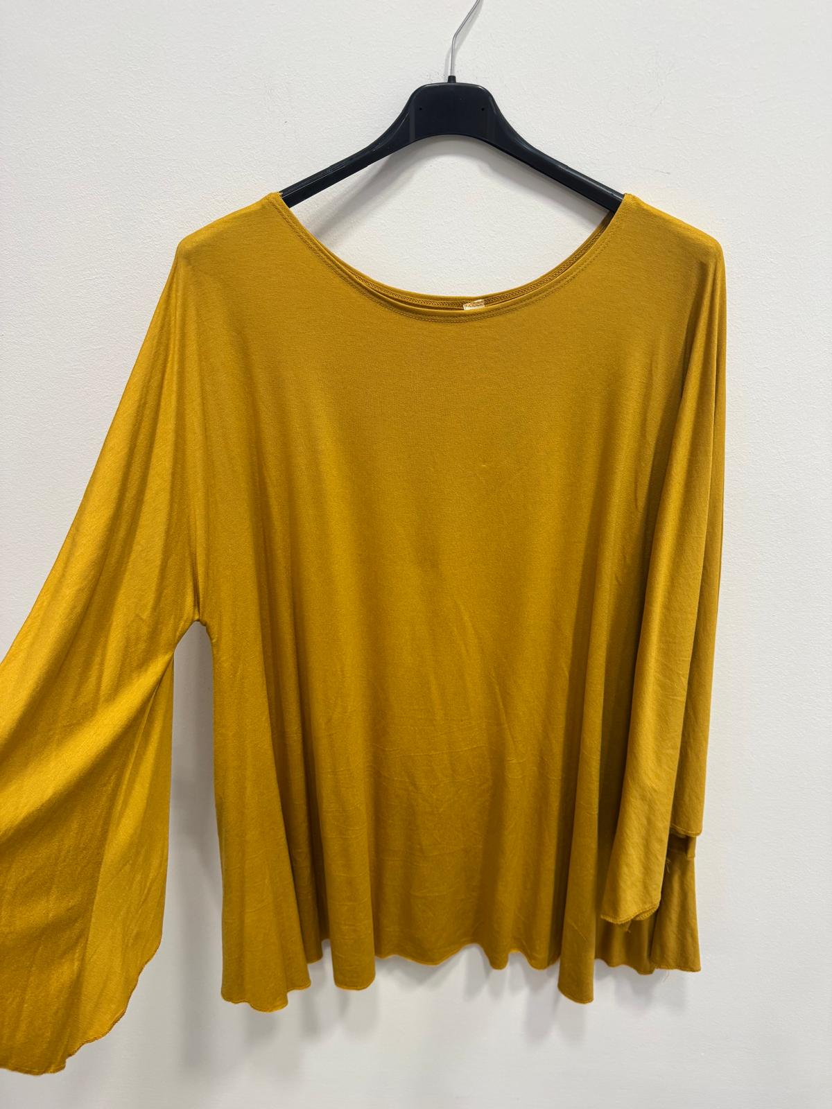 Blusa manica campana