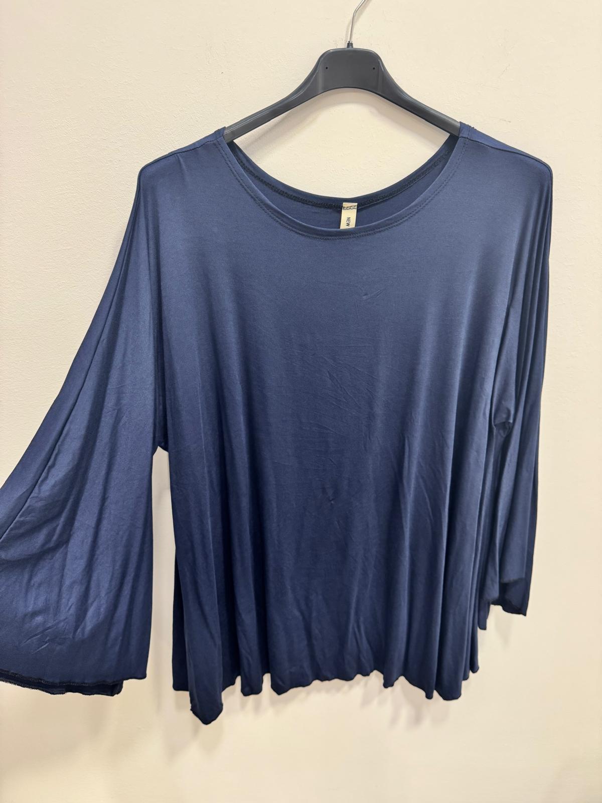 Blusa manica campana