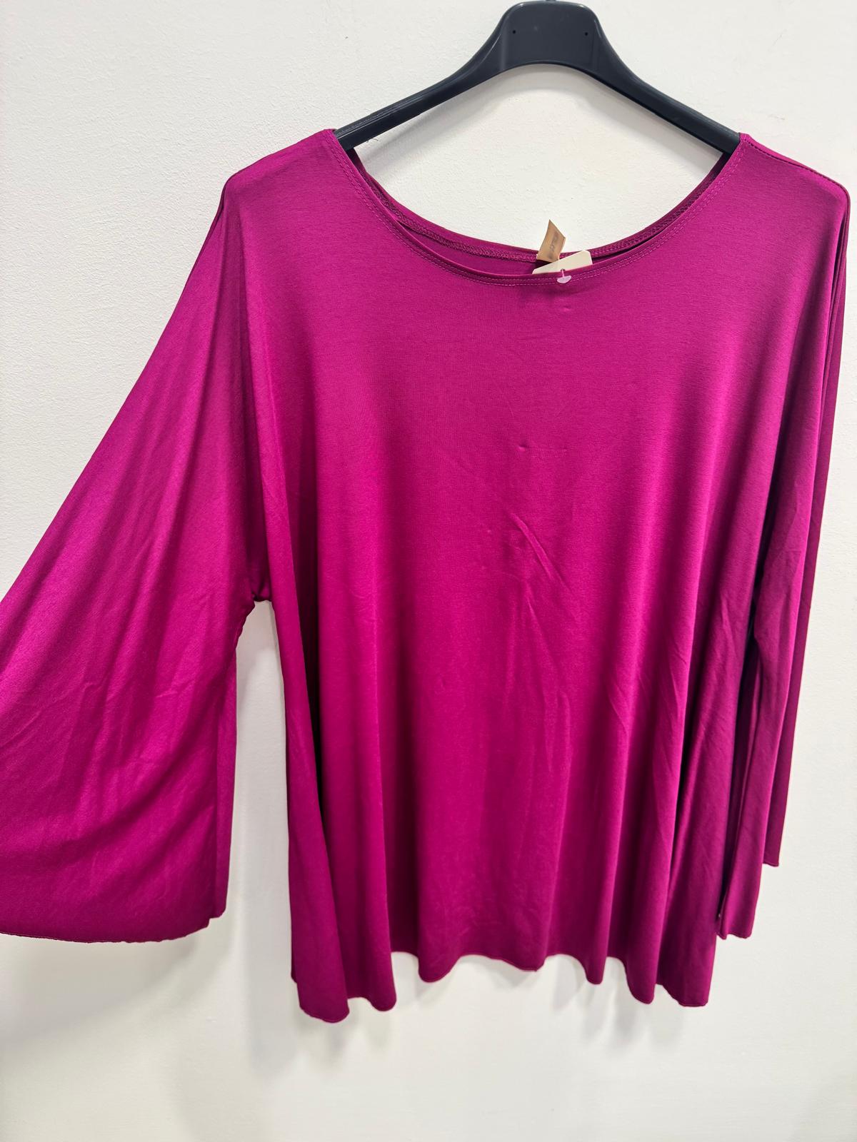 Blusa manica campana