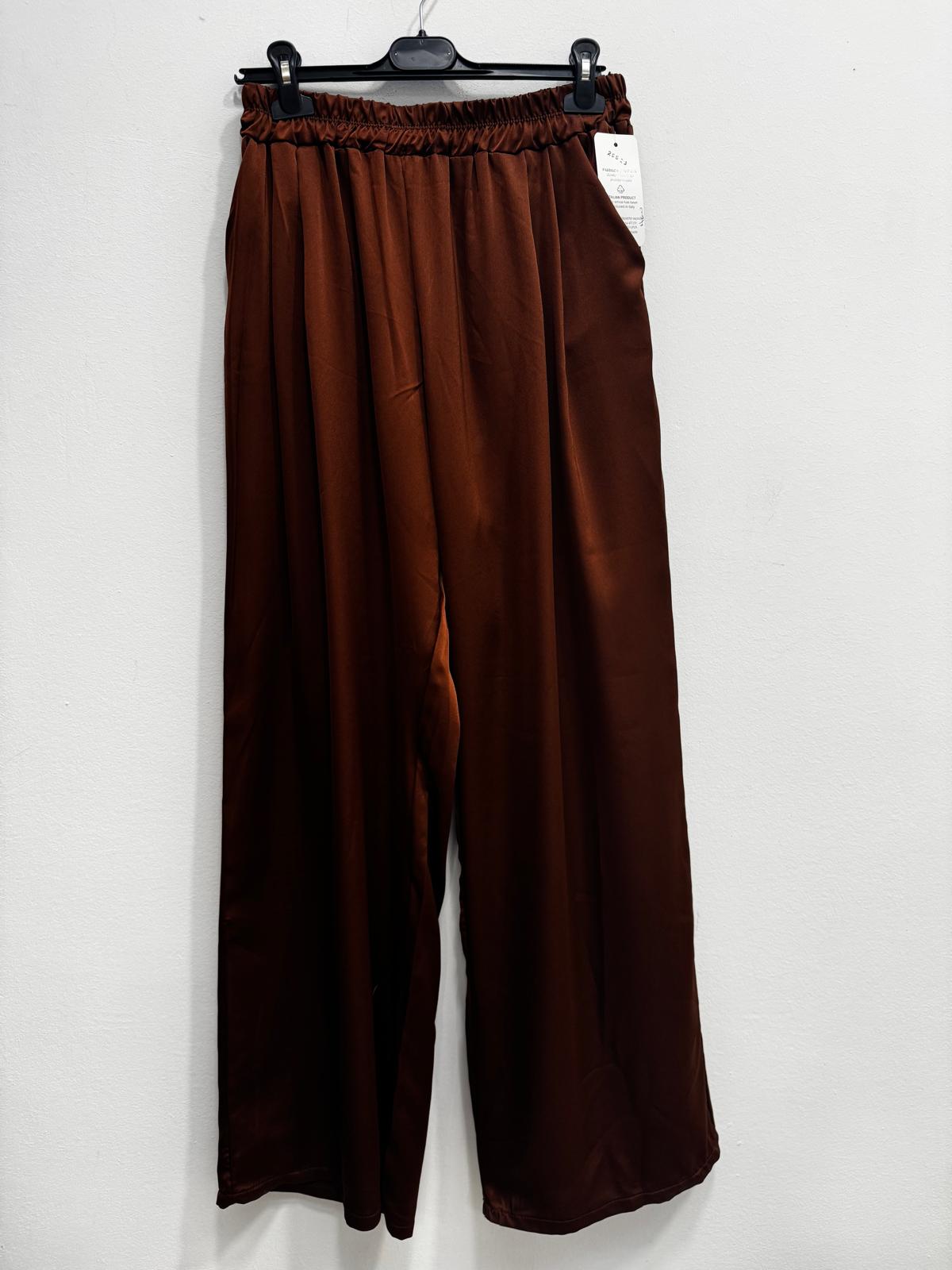 Pantalone palazzo raso