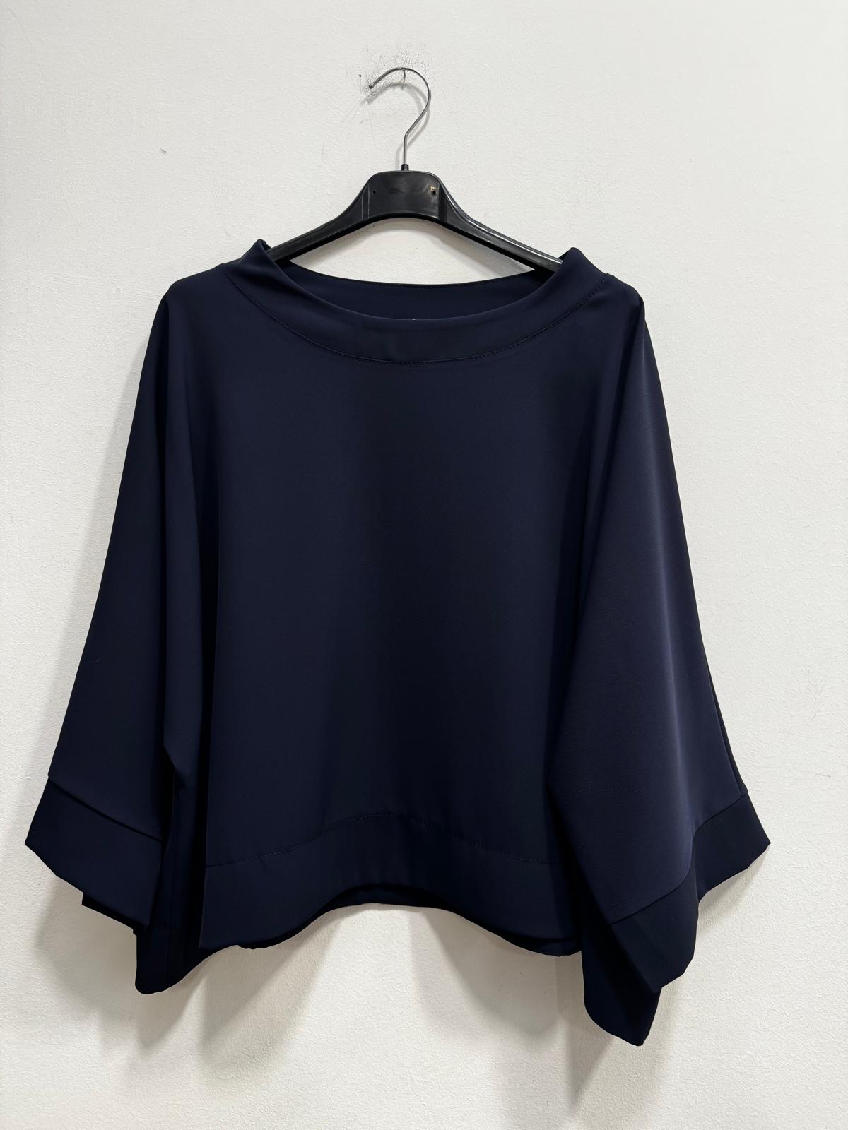 Blusa voile pipistrello