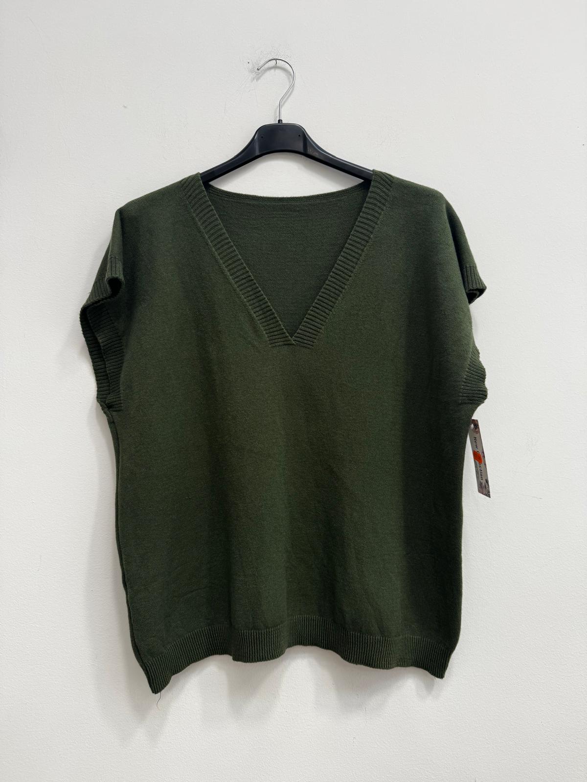 Blusa gilet morbido