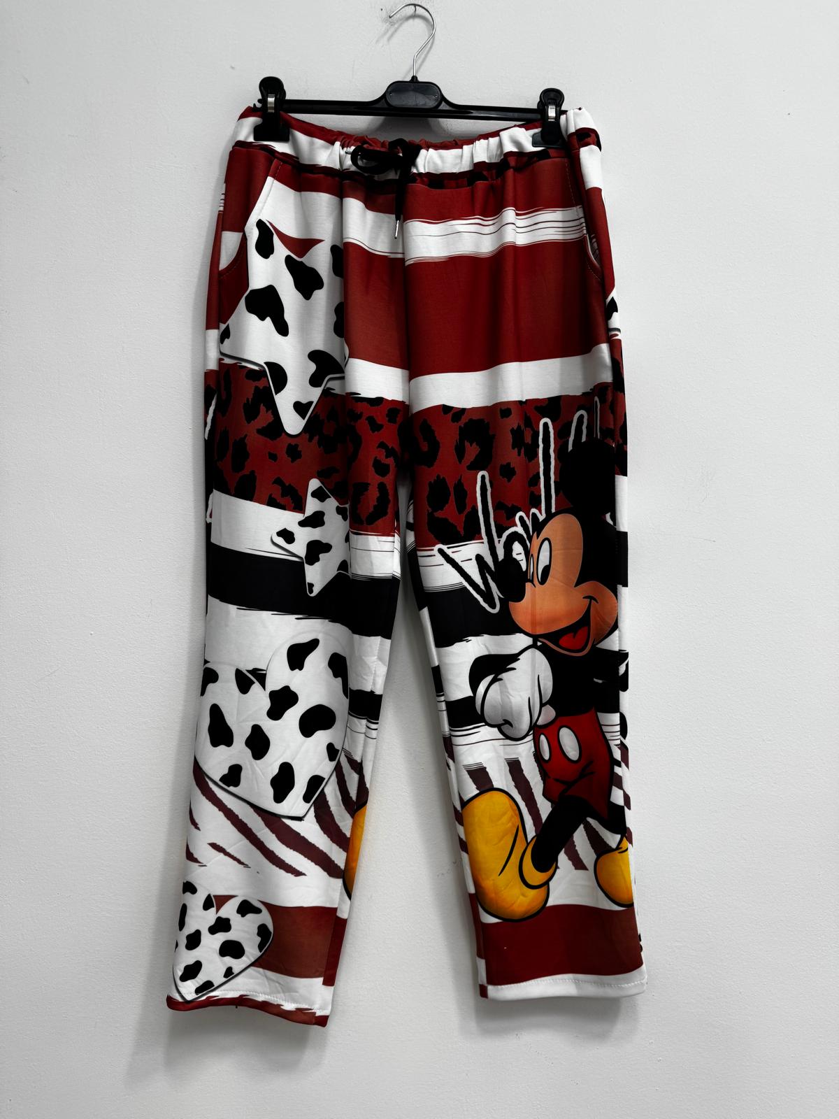 Pantalone viscosa cartoon