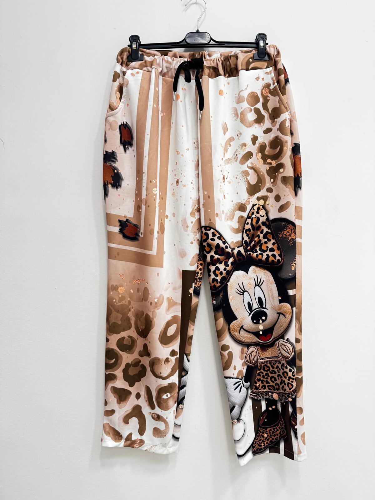 Pantalone viscosa cartoon