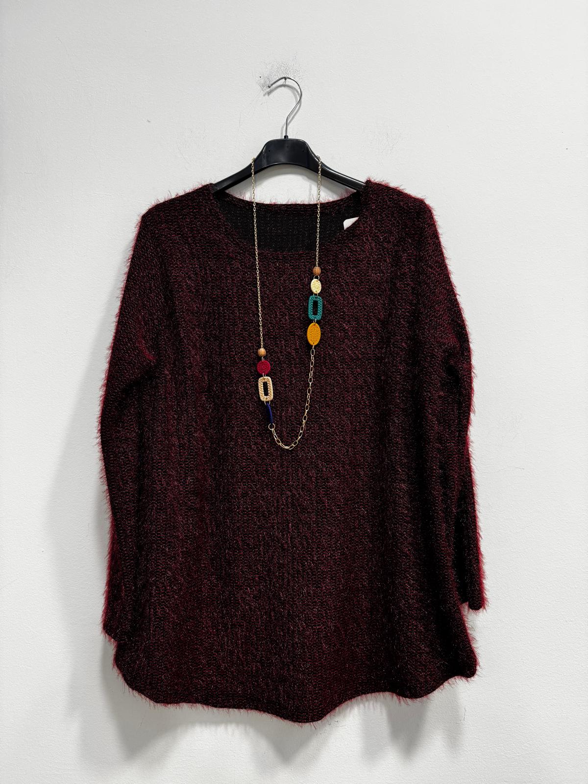 Maglione peloso