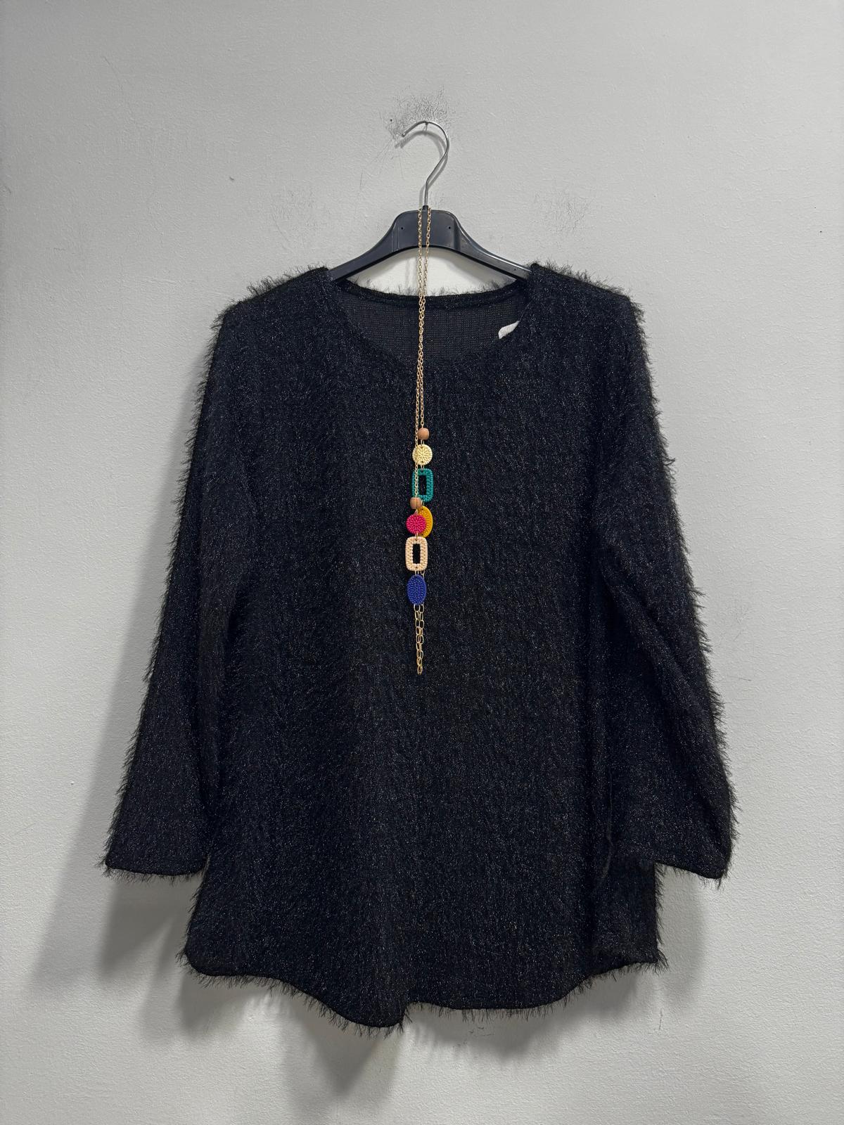 Maglione peloso