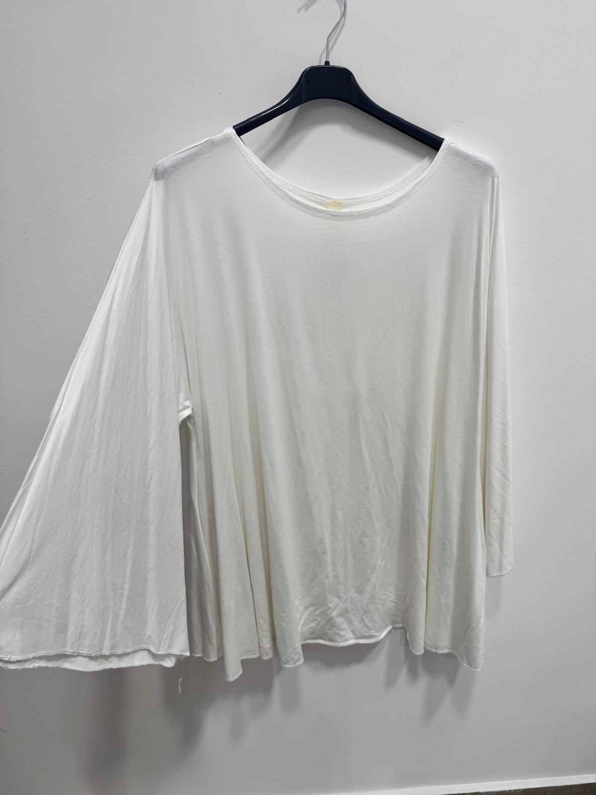 Blusa manica campana