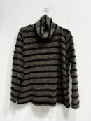 Dolcevita peluche righe