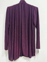 Cardigan lurex