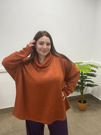 Maxi dolcevita lurex