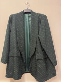 Giacca foderata strass