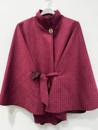 Rennino mantella strass