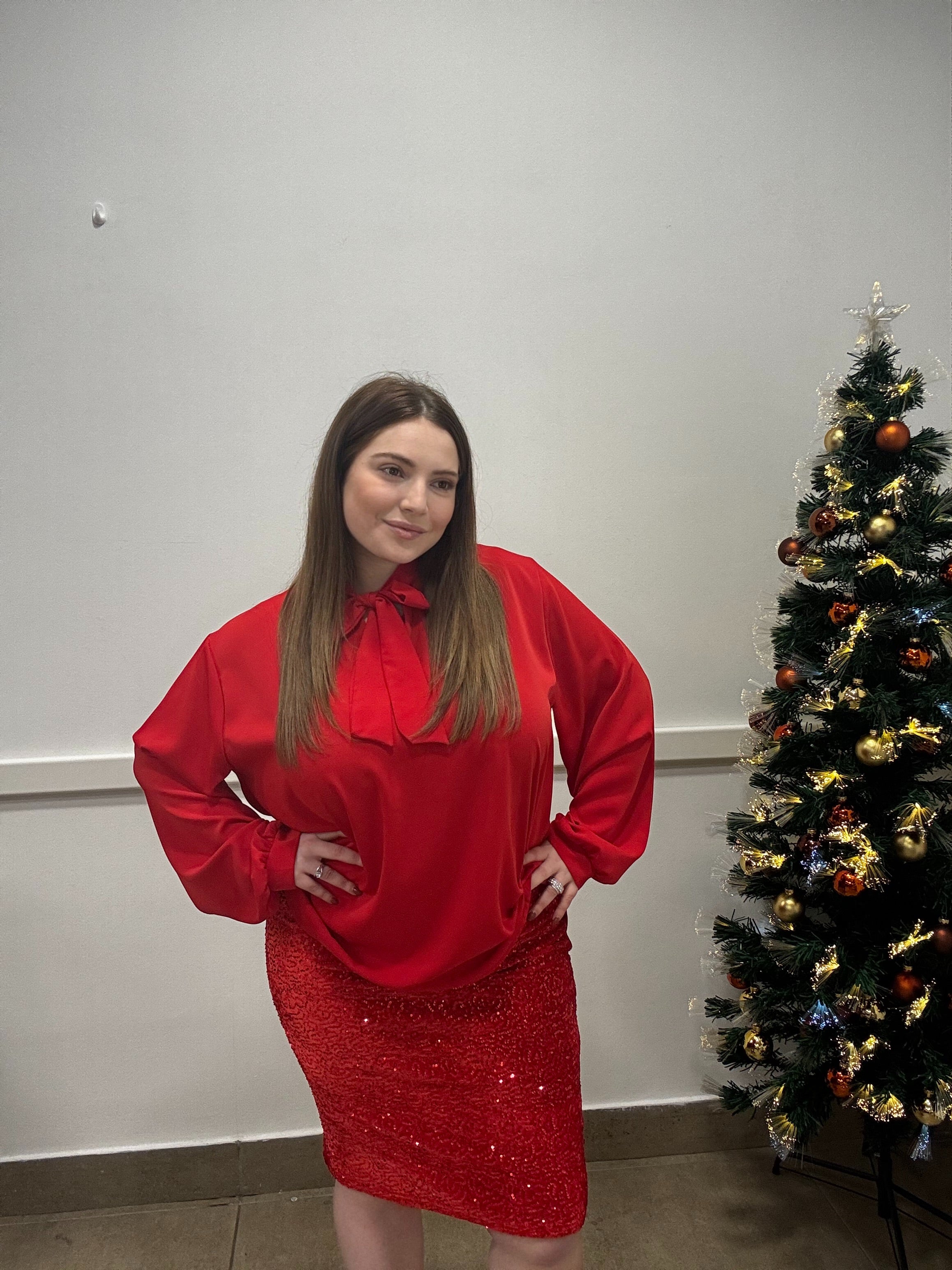 Gonna tubino paillettes