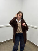 Cardigan frange