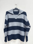 Polo maglione caramella