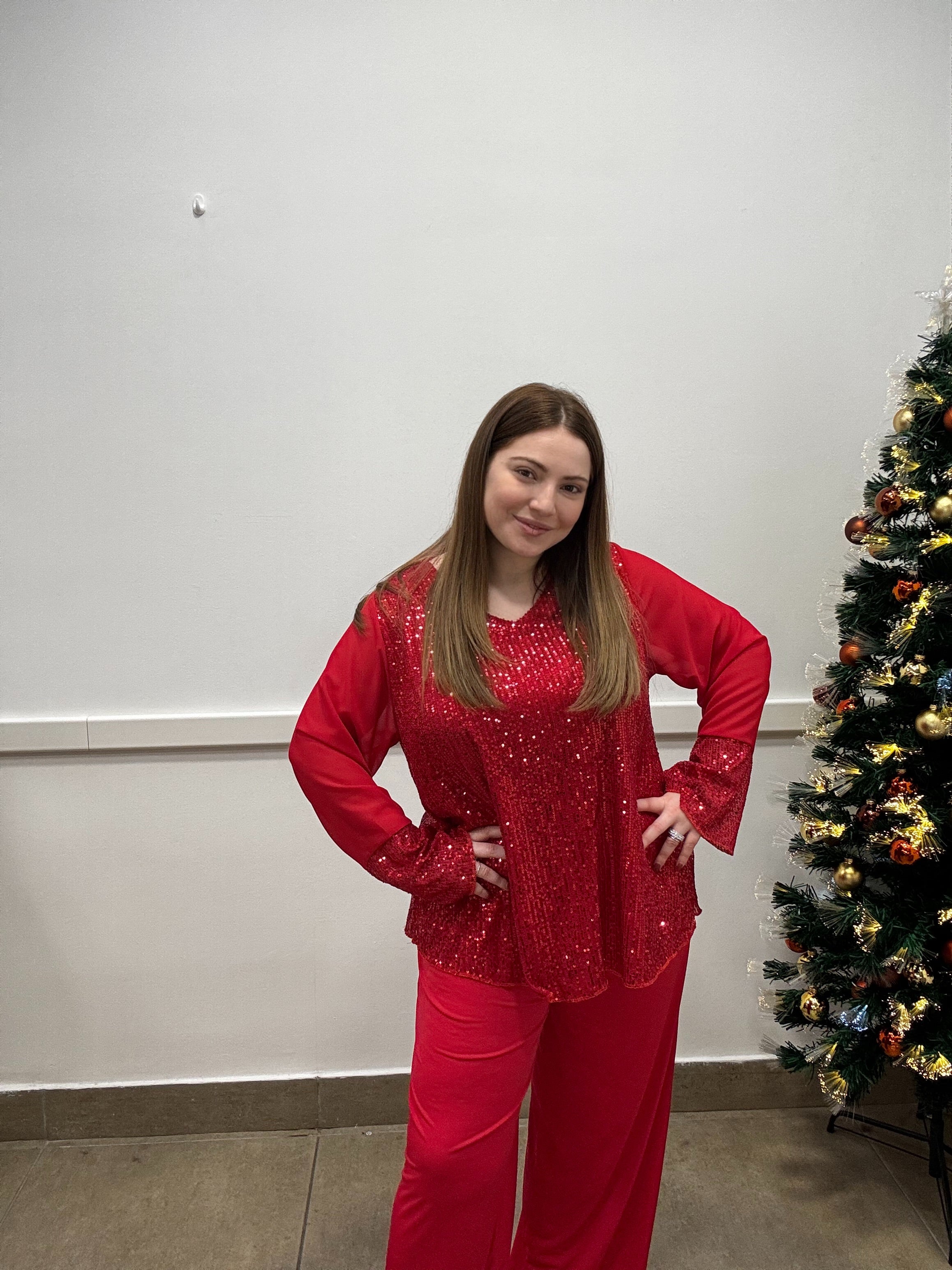 Coordinato paillettes