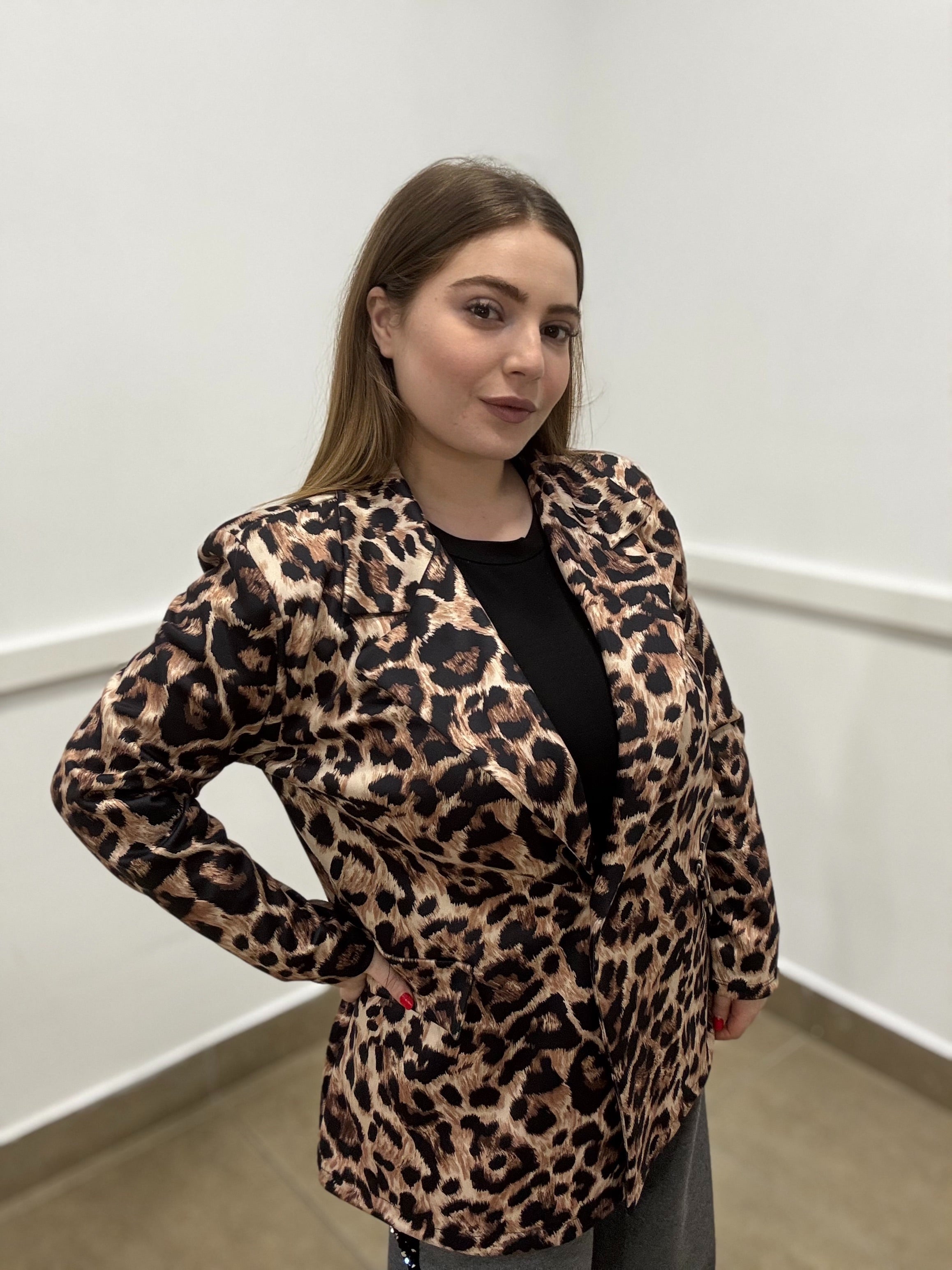 Giacca animalier
