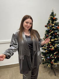 Tailleur ciniglia laminato