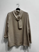Blusa pile quadrifoglio