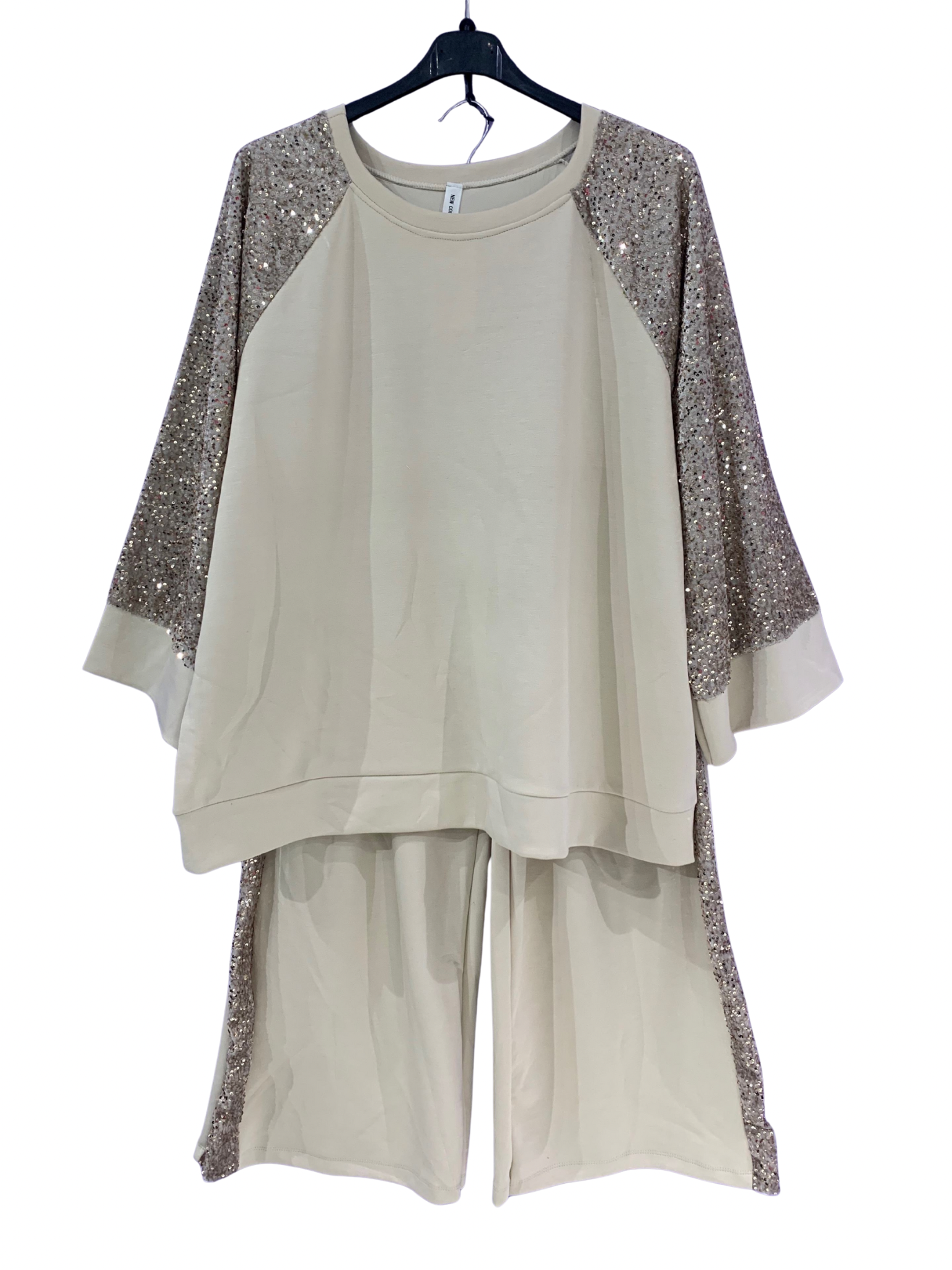 Tuta paillettes elegant