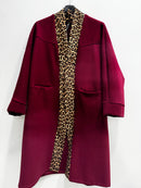Cappotto dettaglio animalier