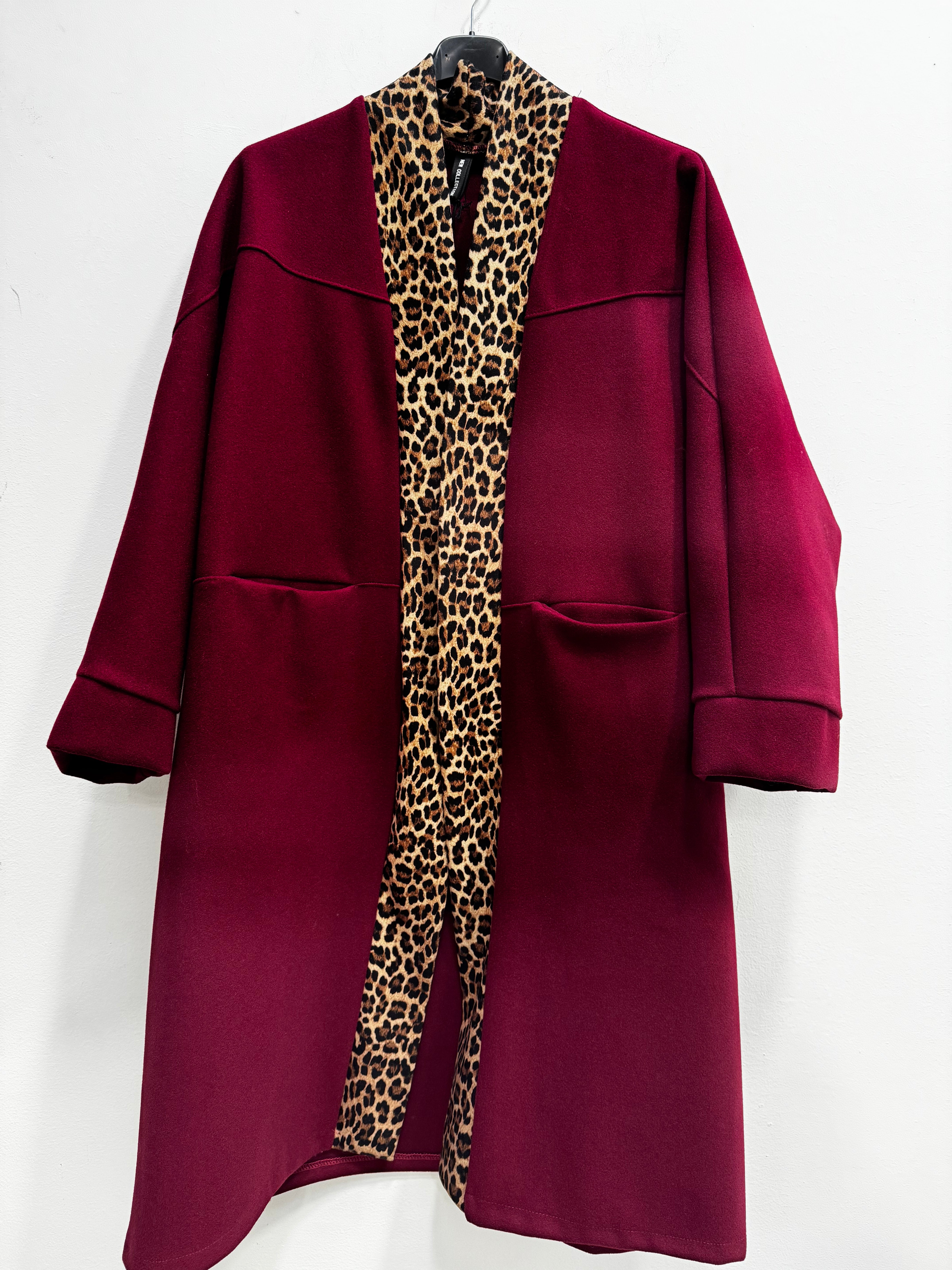Cappotto dettaglio animalier