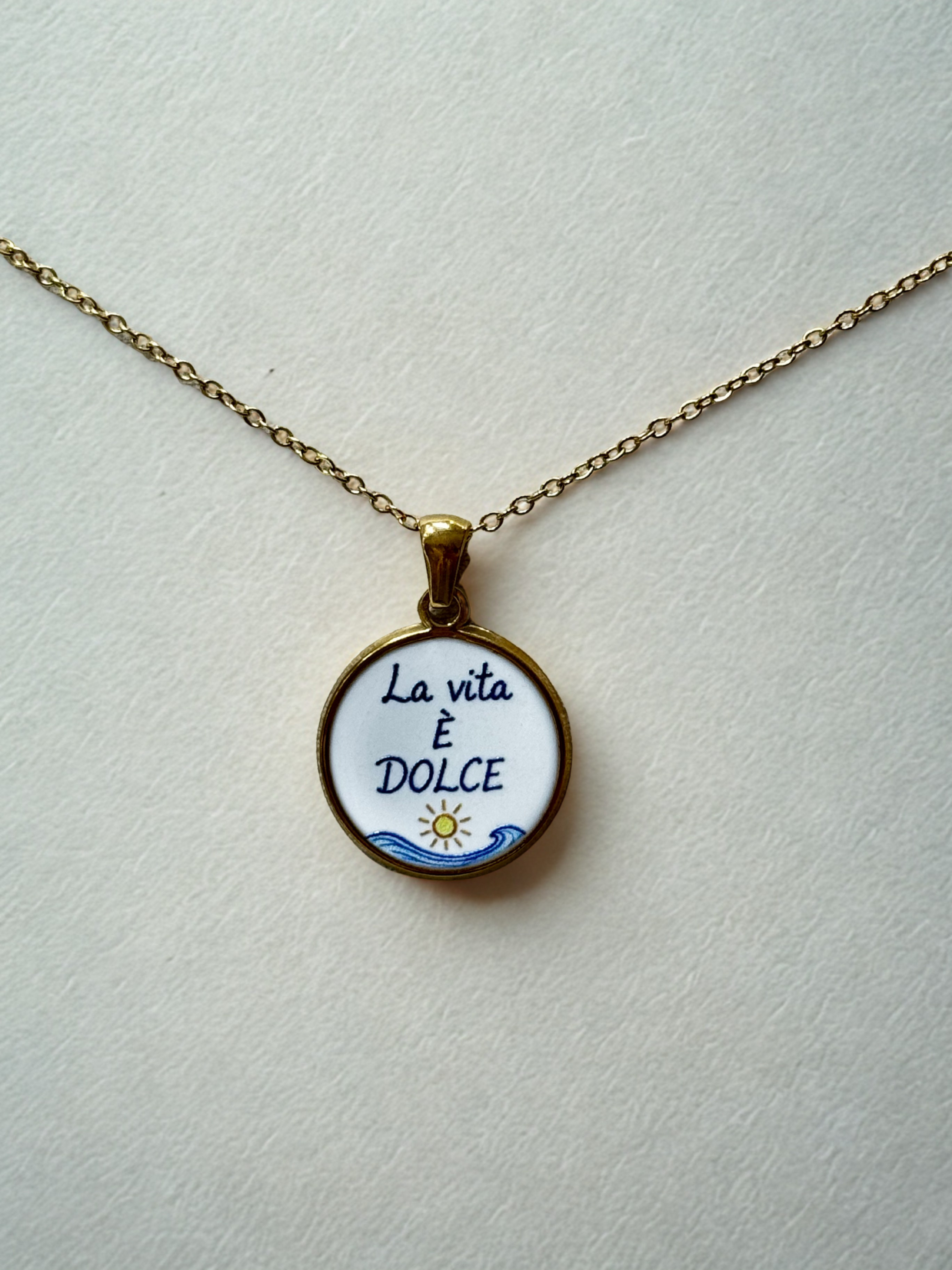 Collana smaltata storyteller
