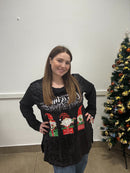 Blusa ciniglia Natale