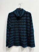 Dolcevita peluche righe