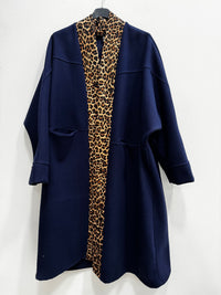 Cappotto dettaglio animalier