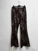 Pantalone zampa animalier