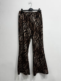 Pantalone zampa animalier