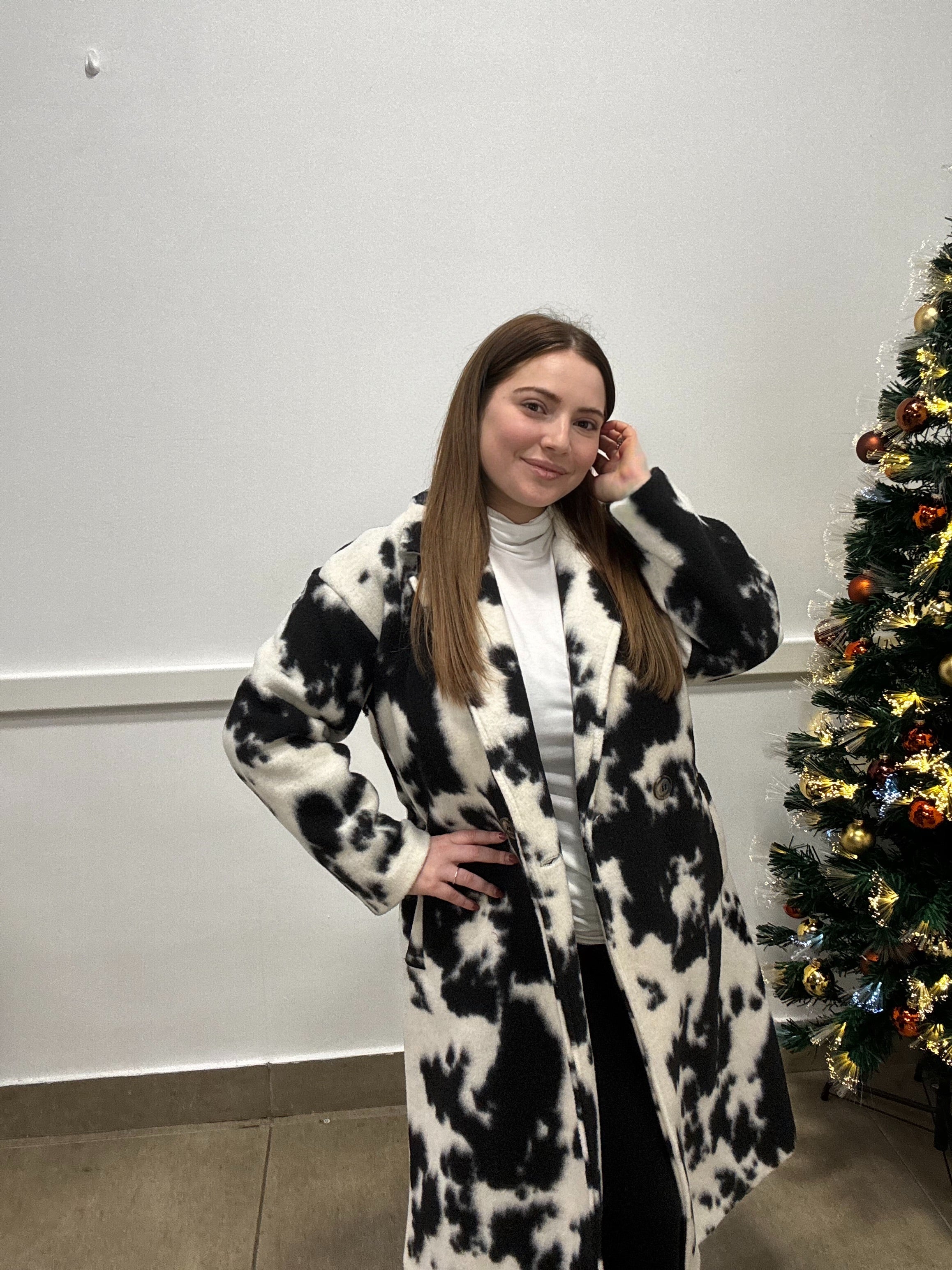 Cappotto Texas effetto lana