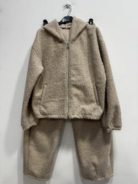 Tuta effetto lana cotta