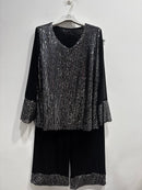 Coordinato paillettes