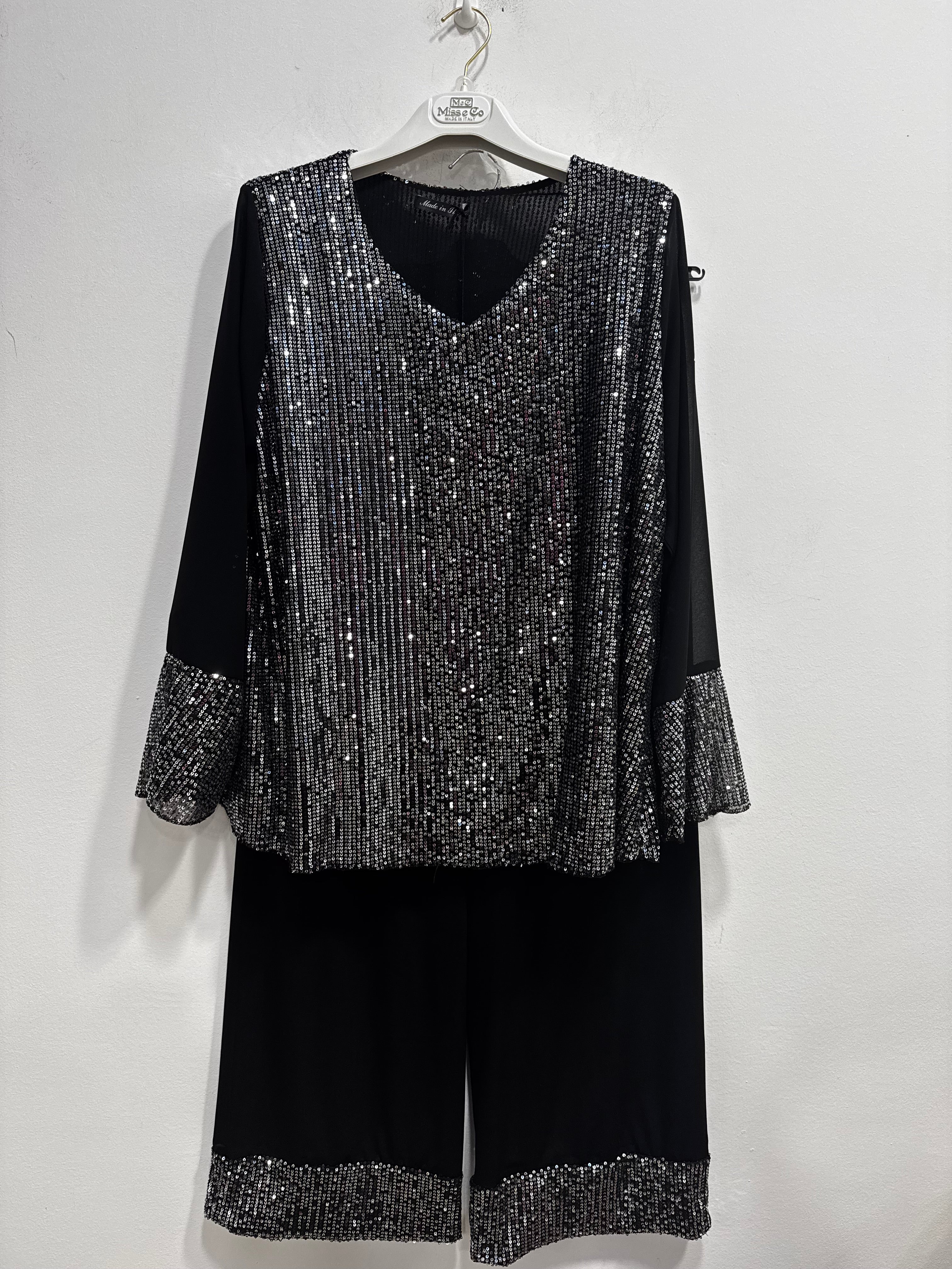 Coordinato paillettes