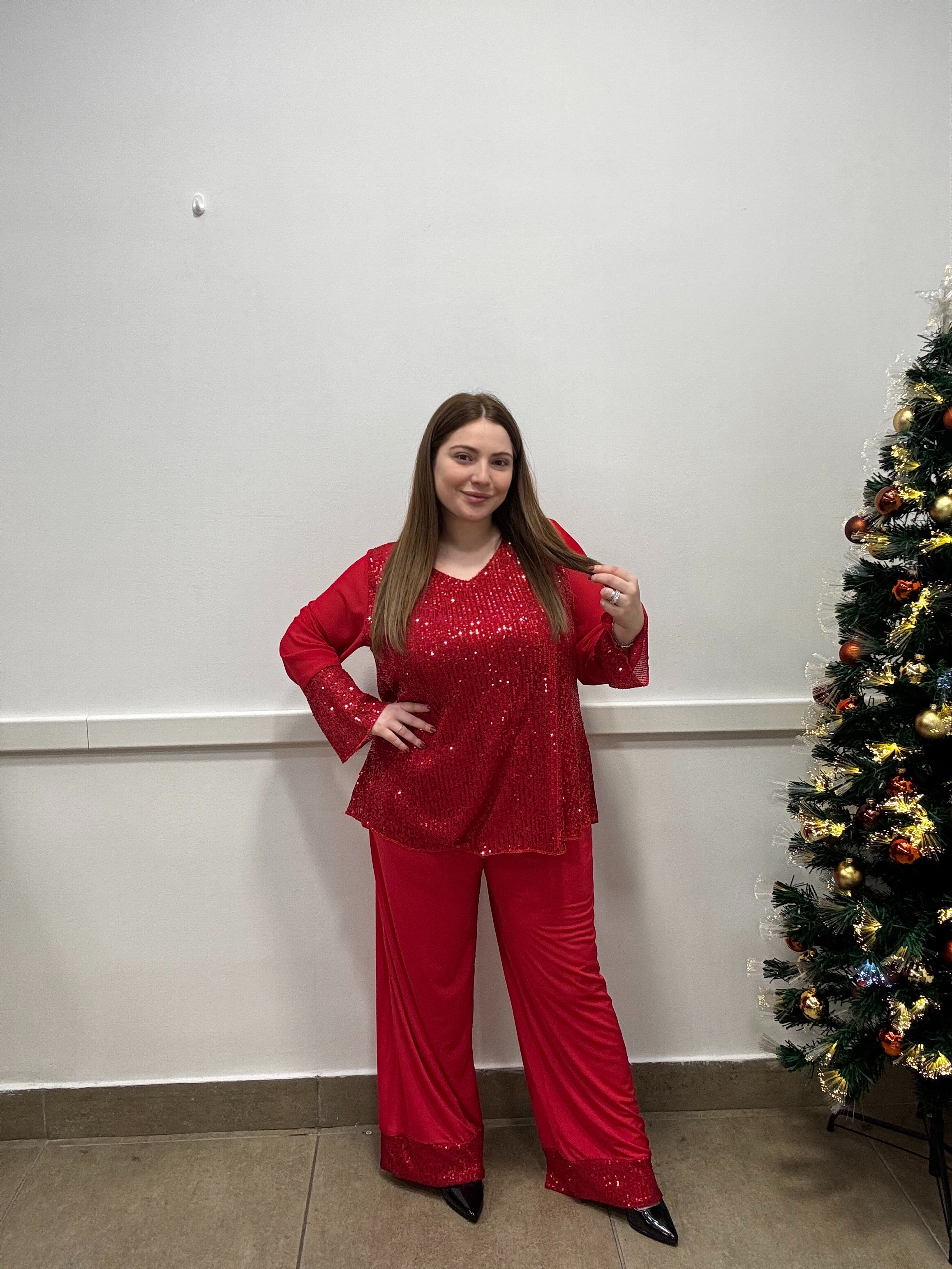 Coordinato paillettes