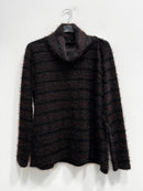 Dolcevita peluche righe