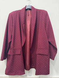 Giacca foderata strass