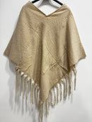 Poncho frange