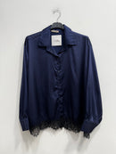 Camicia raso merletto