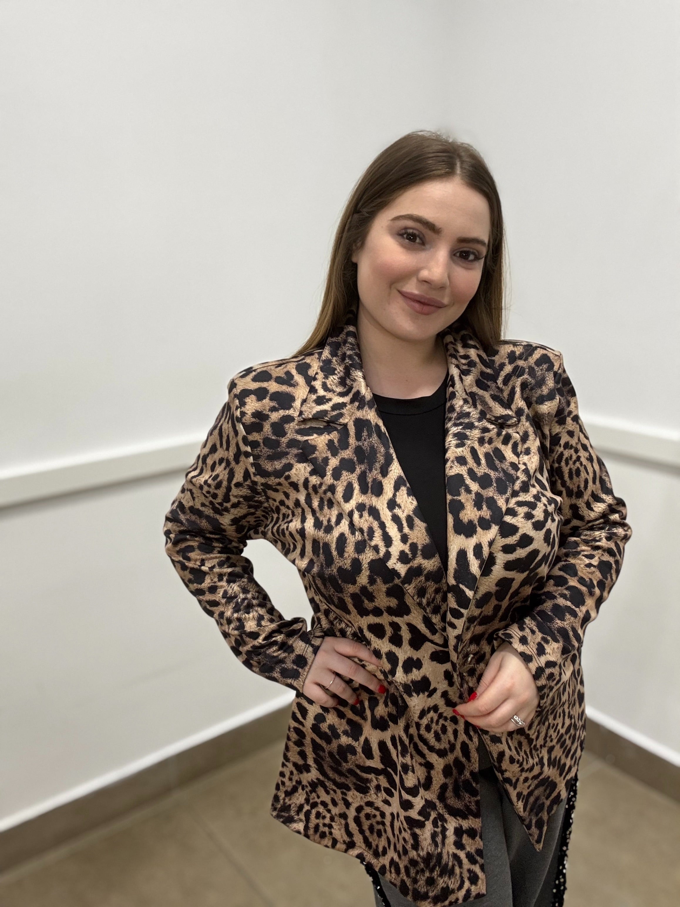 Giacca animalier