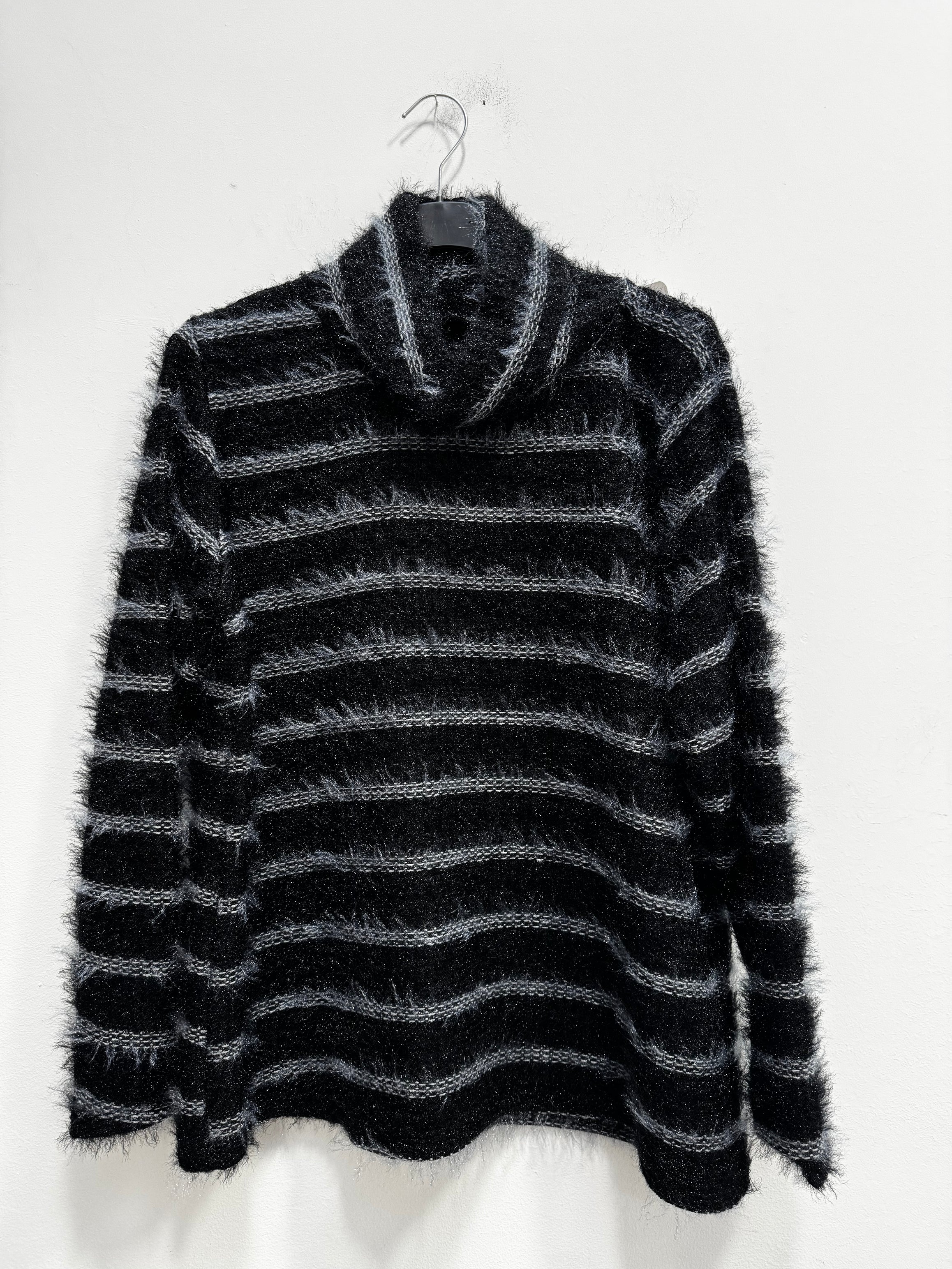 Dolcevita peluche righe